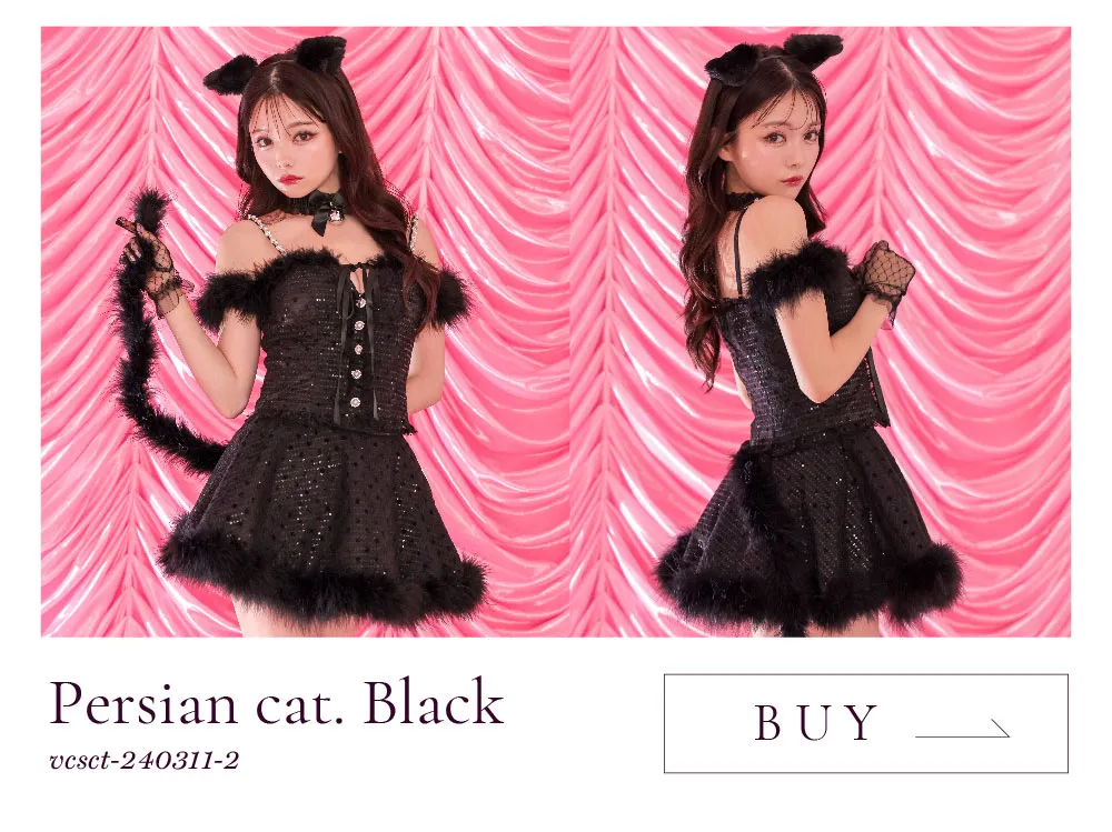 ersian cat. ペルシャ キャット [ブラック] 