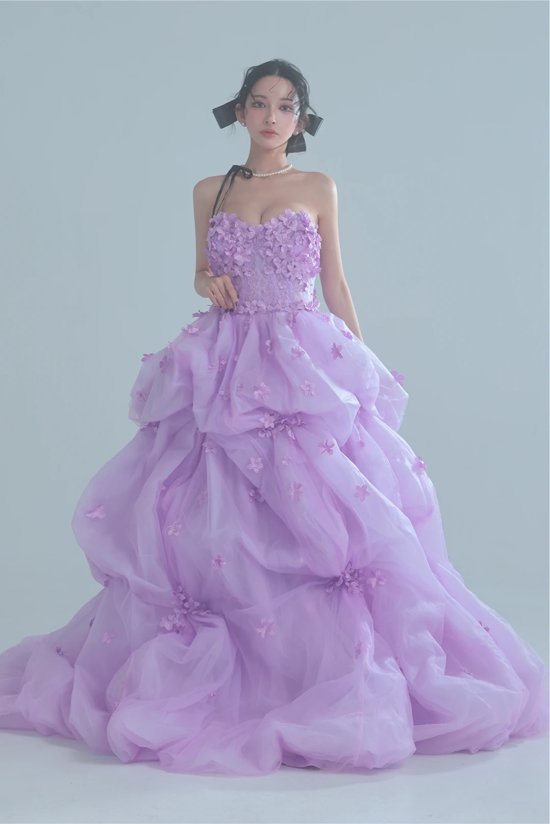 ラヴァンド・フルール・クチュール ロングドレス