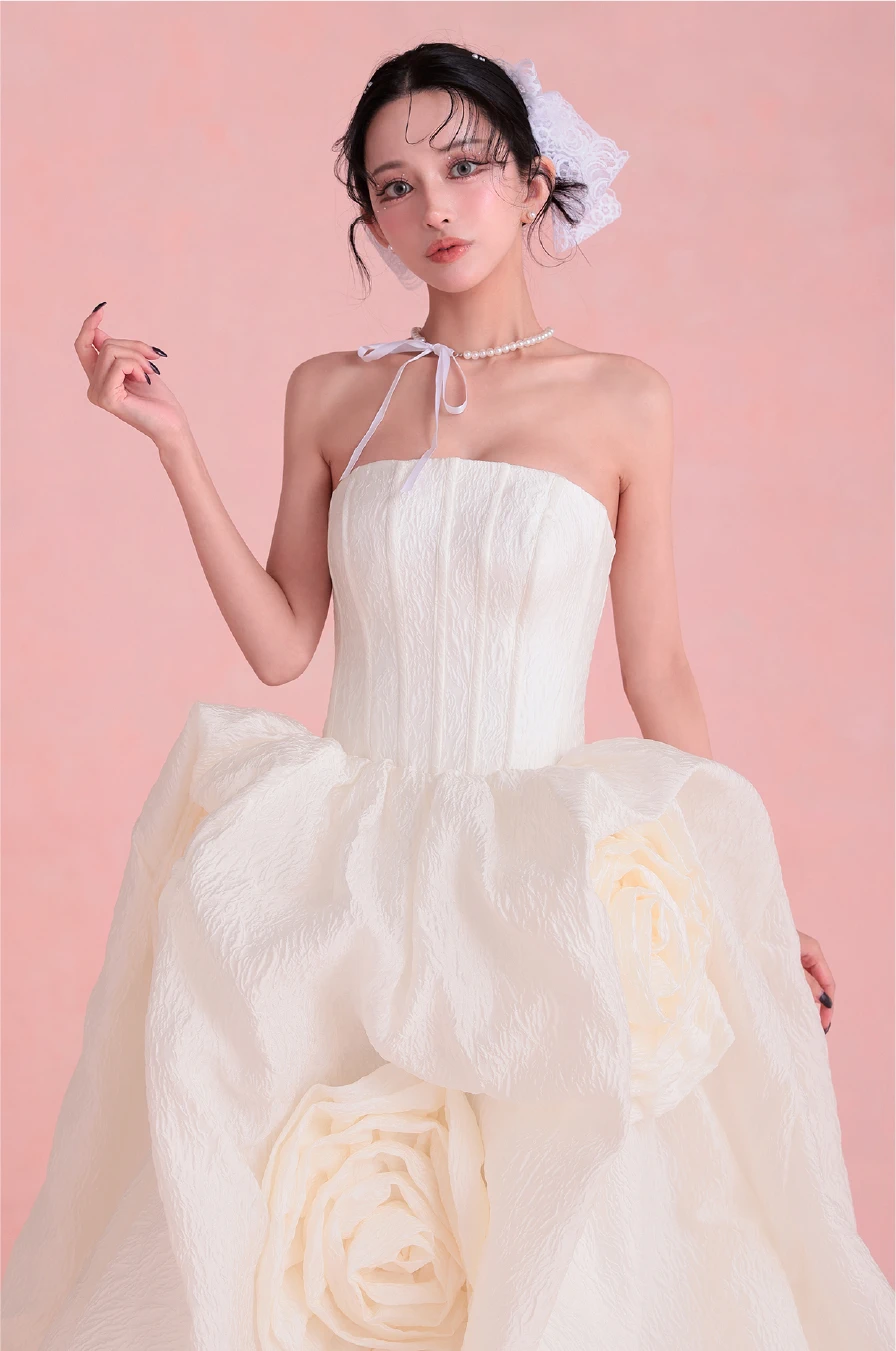 ブラン・ローズ・クチュール ロングドレス