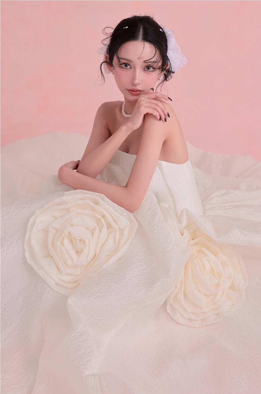 ブラン・ローズ・クチュール ロングドレス