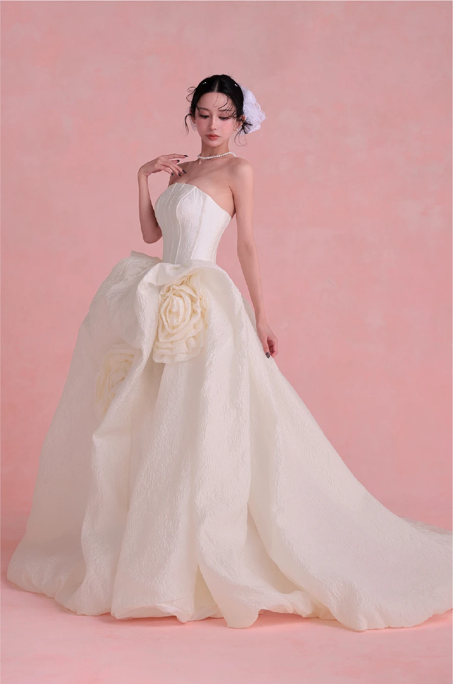 ブラン・ローズ・クチュール ロングドレス