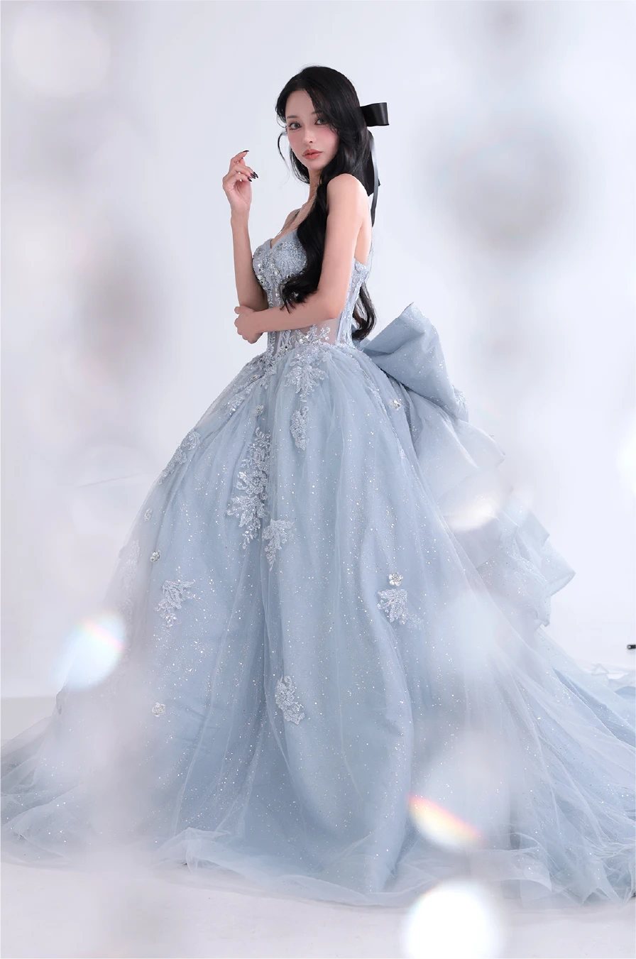 ダスティ・アンジュ・クチュール ロングドレス