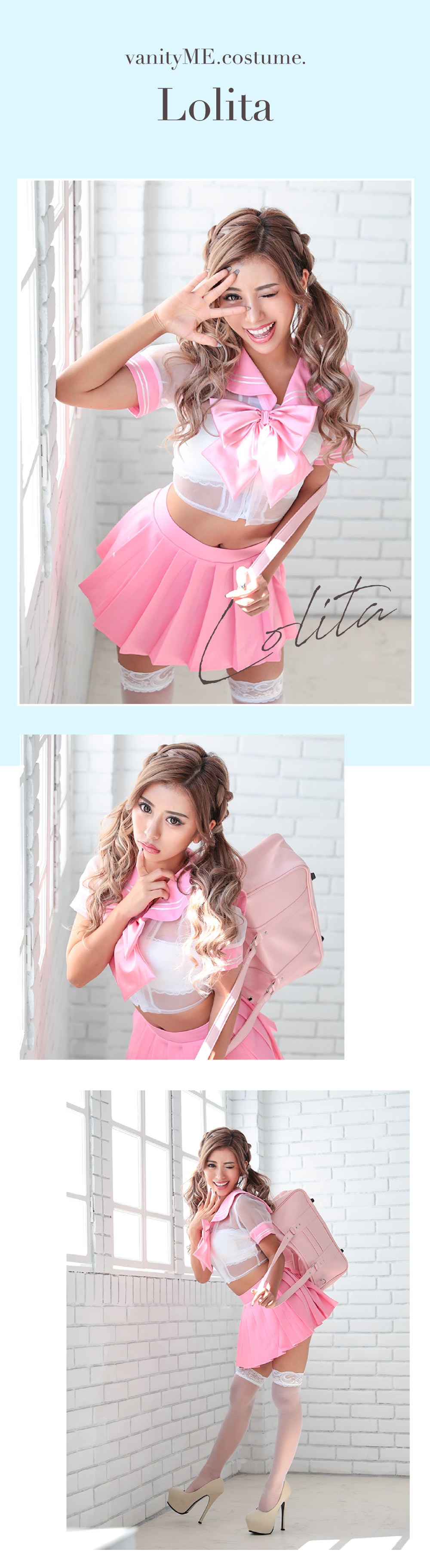 楽天市場】新入荷 pink クラシックロリータSKアルパインガール
