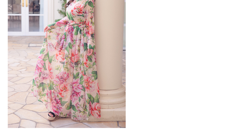 新品　VINCE CAMUTO インポートワンピース　花柄　ピンク 新品 VINCE CAMUTO インポートワンピース 花柄 ピンク - メルカリ