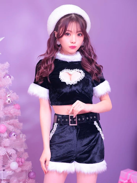 5点セット】Velvet PANTS SANTA ベルベットパンツ サンタ