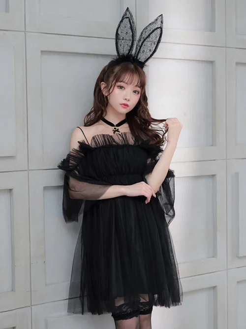 チュールドレスバニー