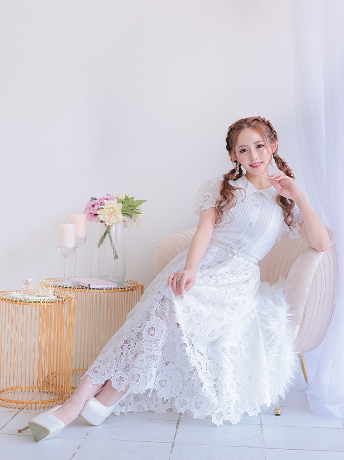 ニッセン] 結婚式・パーティー・オケージョンドレス く サテン
