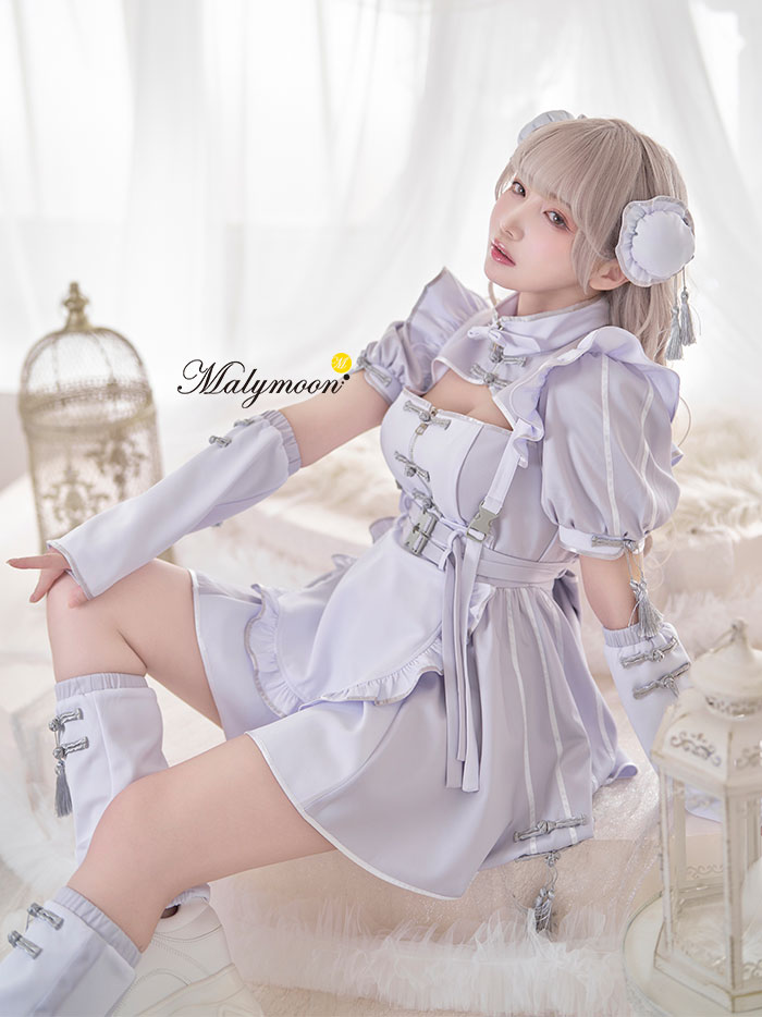 6点セット】Malymoon マリームーン ..天使界隈..チャイナワンピースドールメイド [ ブルー/グレー ] ml9919 |  コスプレ・キャバドレス公式通販 | vanityME.