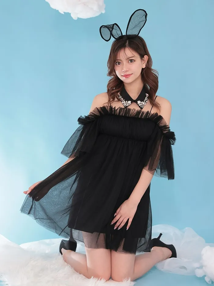 チュールドレスバニー