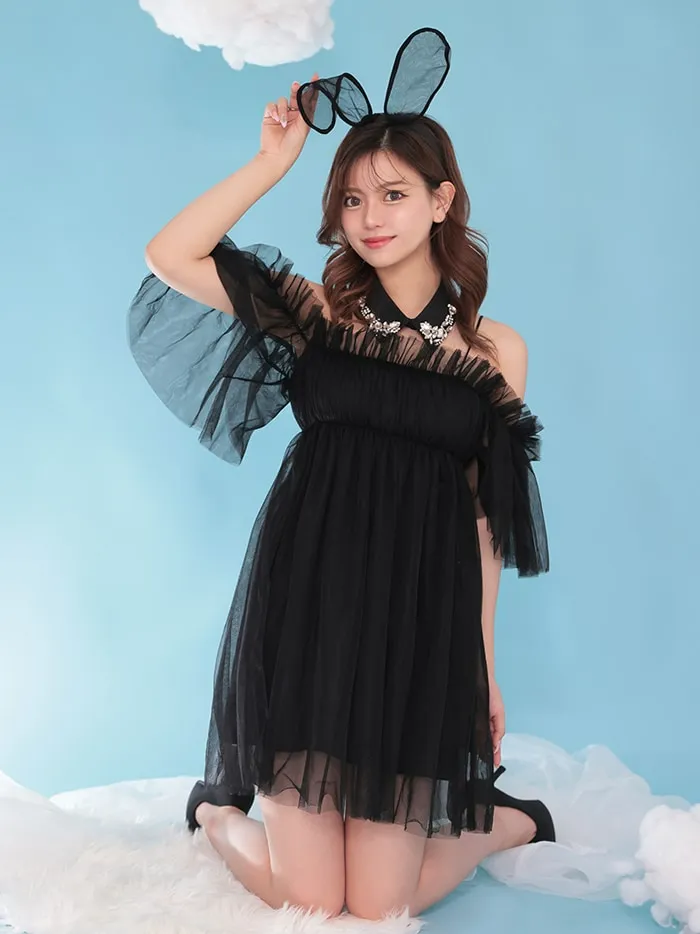 チュールドレスバニー