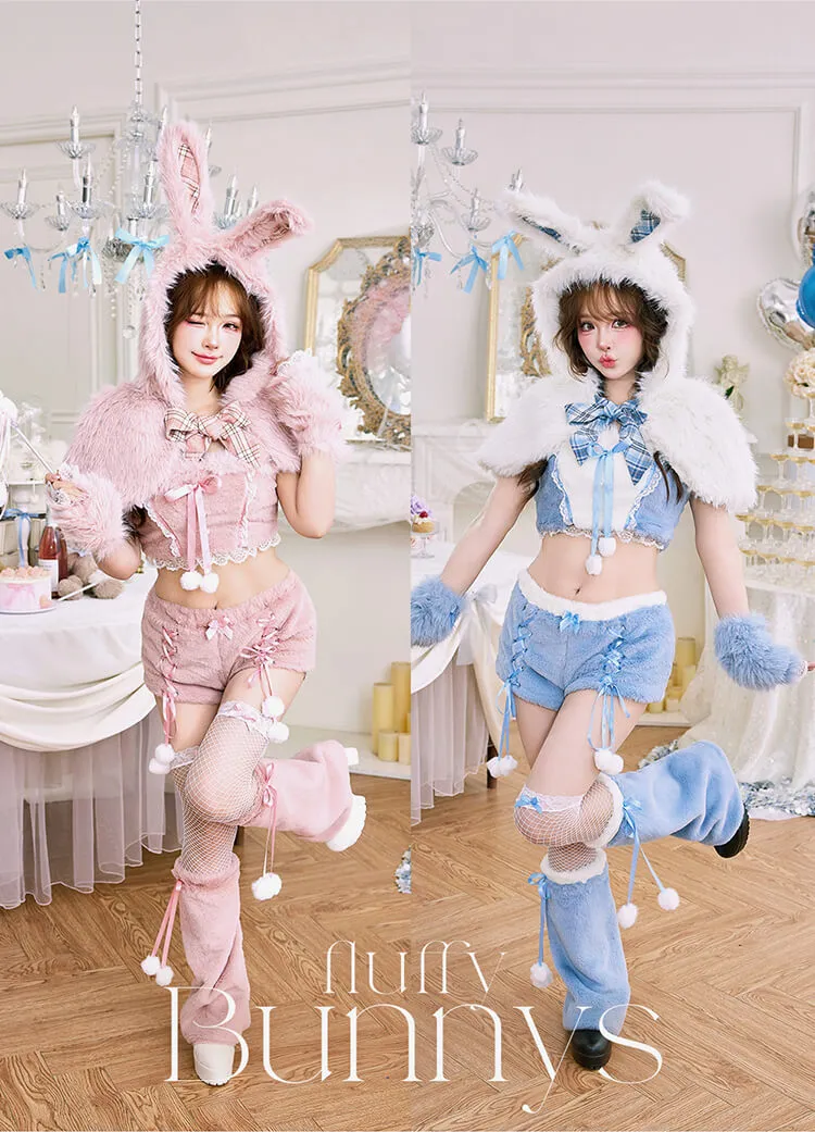 Marymoon バニーガール ピンク×クリーム