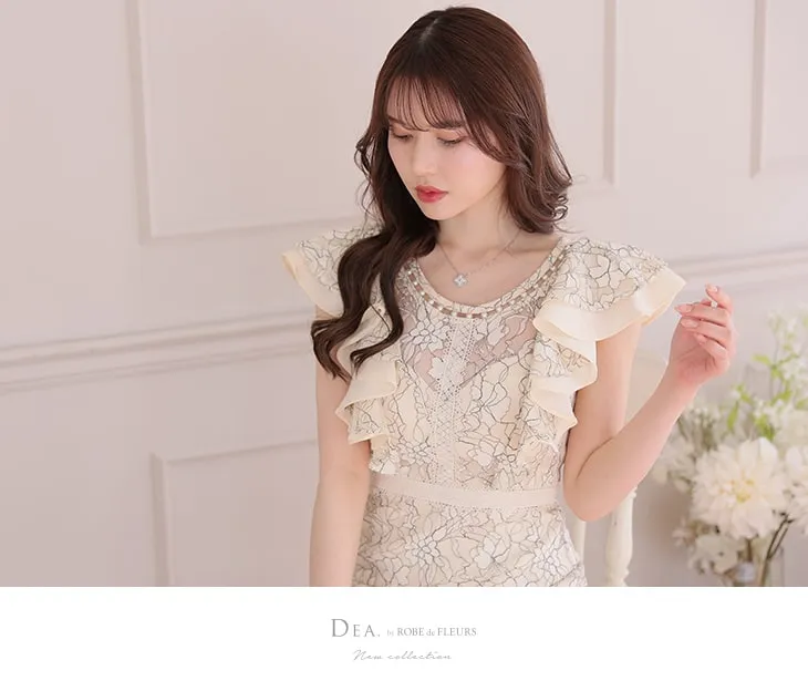 ROBE de FLEURS SALE】DEA ディア バイ ローブドフルール ピンク