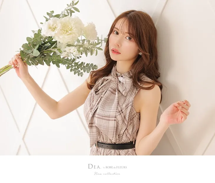 ROBE de FLEURS SALE】DEA ディア バイ ローブドフルール ネイビー