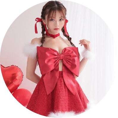 3点セット】THE IDOL SANTA アイドル サンタ オフショル×パンツ