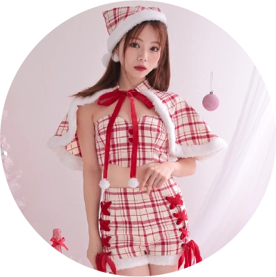 3点セット】THE IDOL SANTA アイドル サンタ オフショル×パンツ