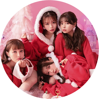 Malymoon ルージュベルベットビジュートナカイ サンタ 即日発送