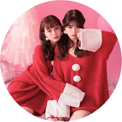 3点セット】THE IDOL SANTA アイドル サンタ オフショル×パンツ