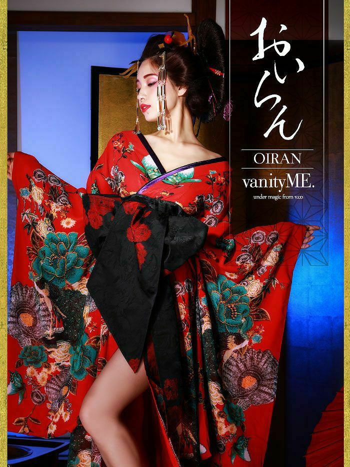 Mサイズ 1月中旬入荷 順次発送 花魁コスチューム 紅色花魁 赤 和柄 本格和装 着物ドレス 花魁ドレス S Mサイズ コスプレ 衣装 仮装 コスチューム ハロウィン Vcsot 1 コスプレ キャバドレス公式通販 Vanityme