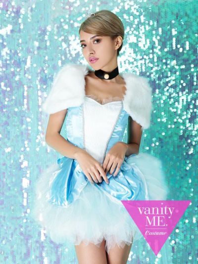 【vanityME.OUTLET】【2点セット】Blue princess coord プリンセス vcscd-0055