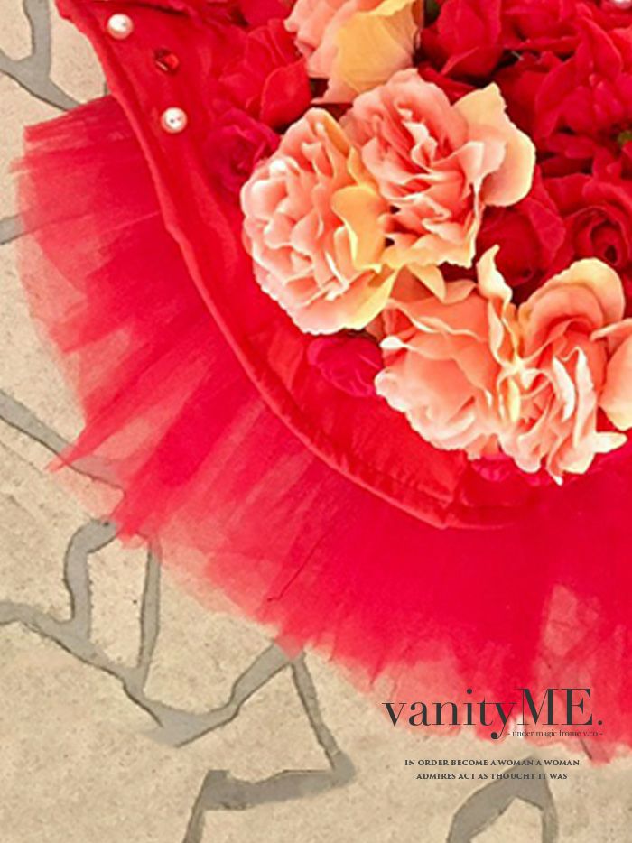 vanityME.couture MADDER ROSE ミニドレスワンピース