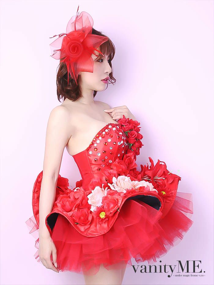 vanityME.couture MADDER ROSE ミニドレスワンピース