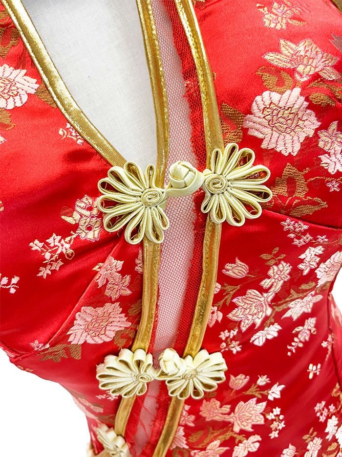 China dress チャイナドレス 赤 vanityME.オリジナル コスプレ コスチューム