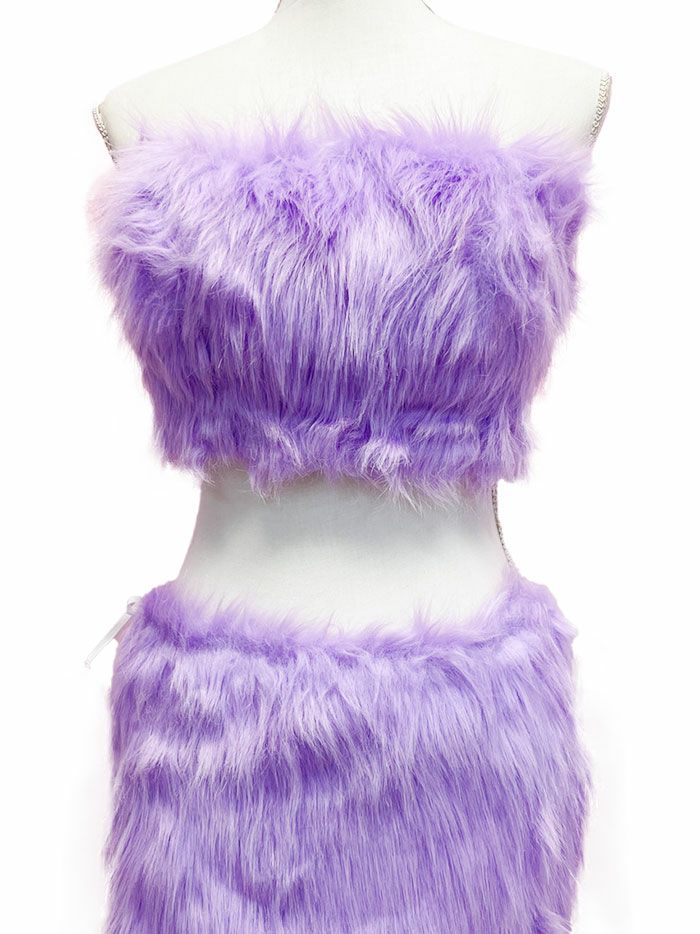 lolly cat. Lavender パールウエストベルト付きコスプレ コスチューム