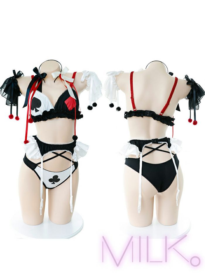 5点セット】 MILK. どエロ ジョーカー ランジェリー コスプレ