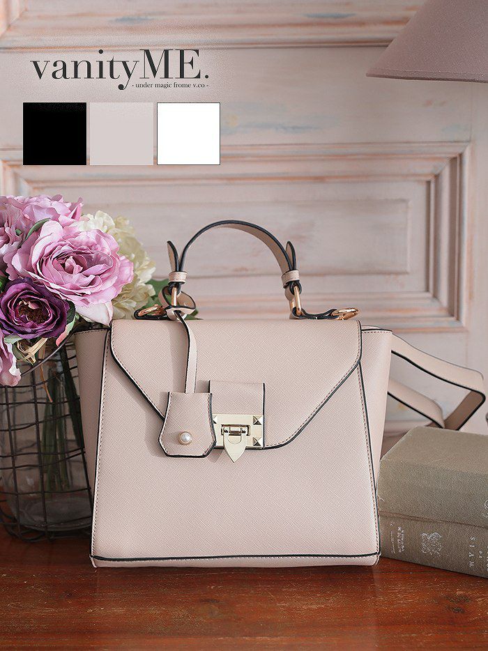 DISESTESSI ディセステッシフェイク レザーハンドバッグ