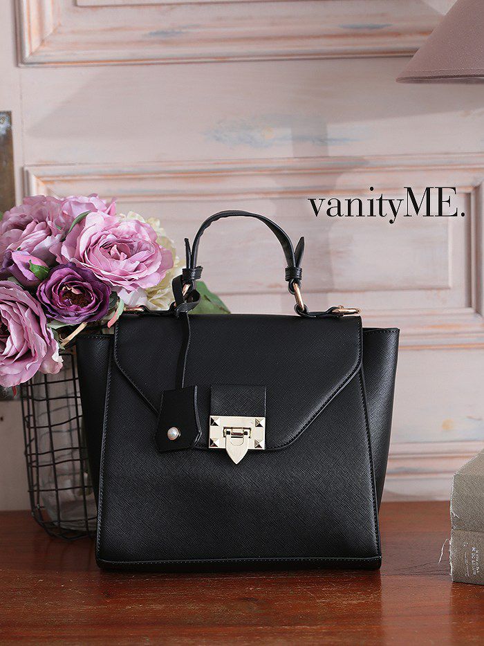 DISESTESSI ディセステッシフェイク レザーハンドバッグ