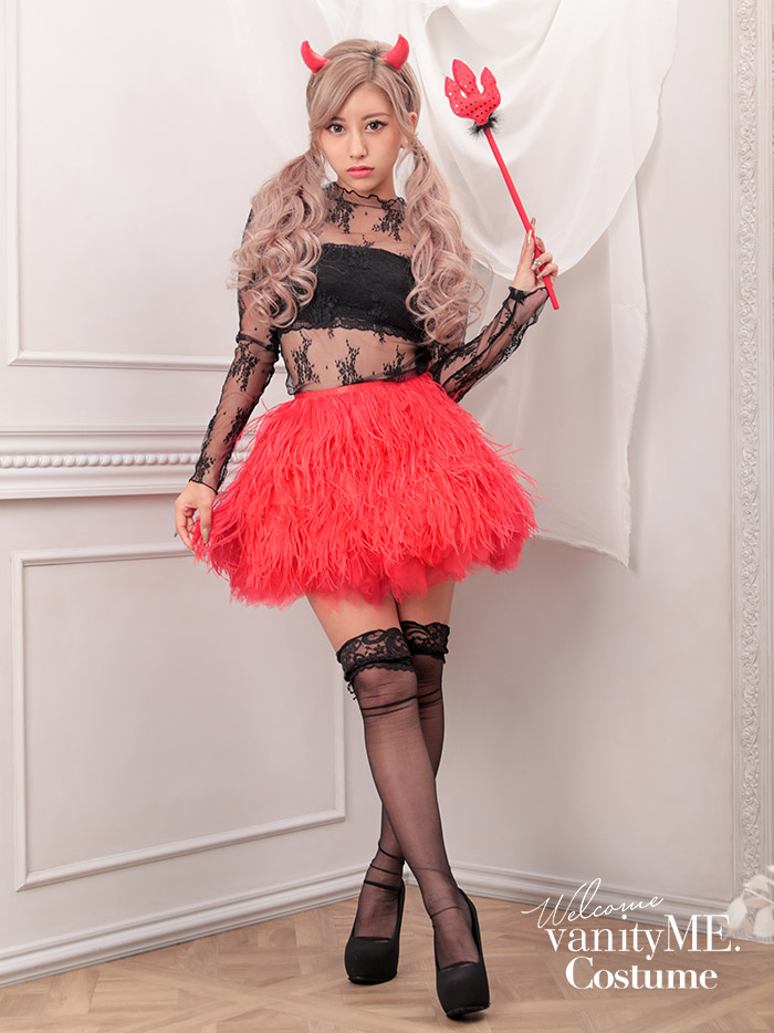 DEVIL RED デビルレッド スカートコーデ コスプレ コスチューム
