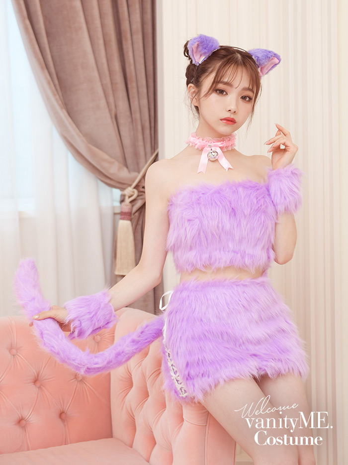 laVyrinth CAT. lavender vanityME.オリジナル コスプレ コスチューム