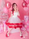 Ribbon dress リボンドレス ワンピース ホワイト コスプレ サンタコスチューム