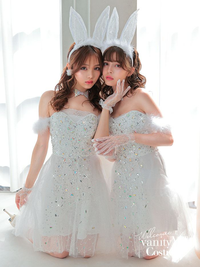 vanityme Romantic Chiffon フラワーチュールバニー romanticchiffon | コスプレ・キャバドレス公式通販 | vanityME.
