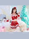 Malymoon/マリームーン 姫宮まほれコラボ エンジェルチャームケープサンタ コスプレ サンタコスチューム