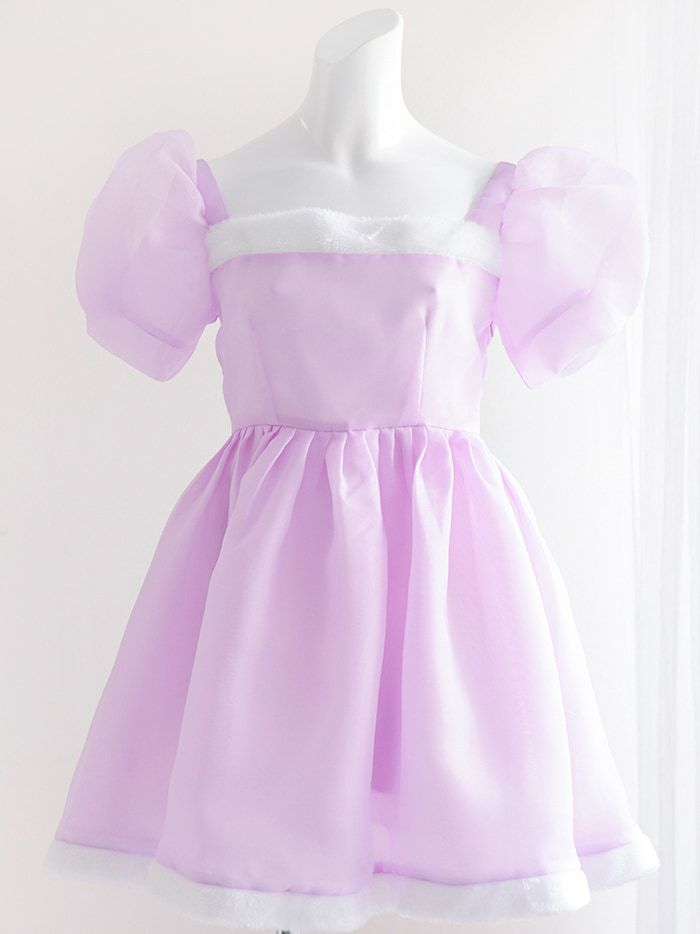 Lavender macaron ラベンダーマカロンサンタ クリスマス コスプレサンタコスチューム