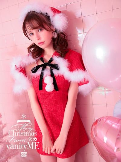 【3点セット】Tweed SANTA ツイードサンタ [レッド] vcsst-220837-1