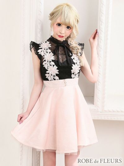 ROBE de FLEURS SALE】 ROBE de FLEURS ローブドフルール ピンク