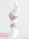 アーチレースストリングブラセット（ブラジャー＆フルバックショーツ&Tバックショーツ ）