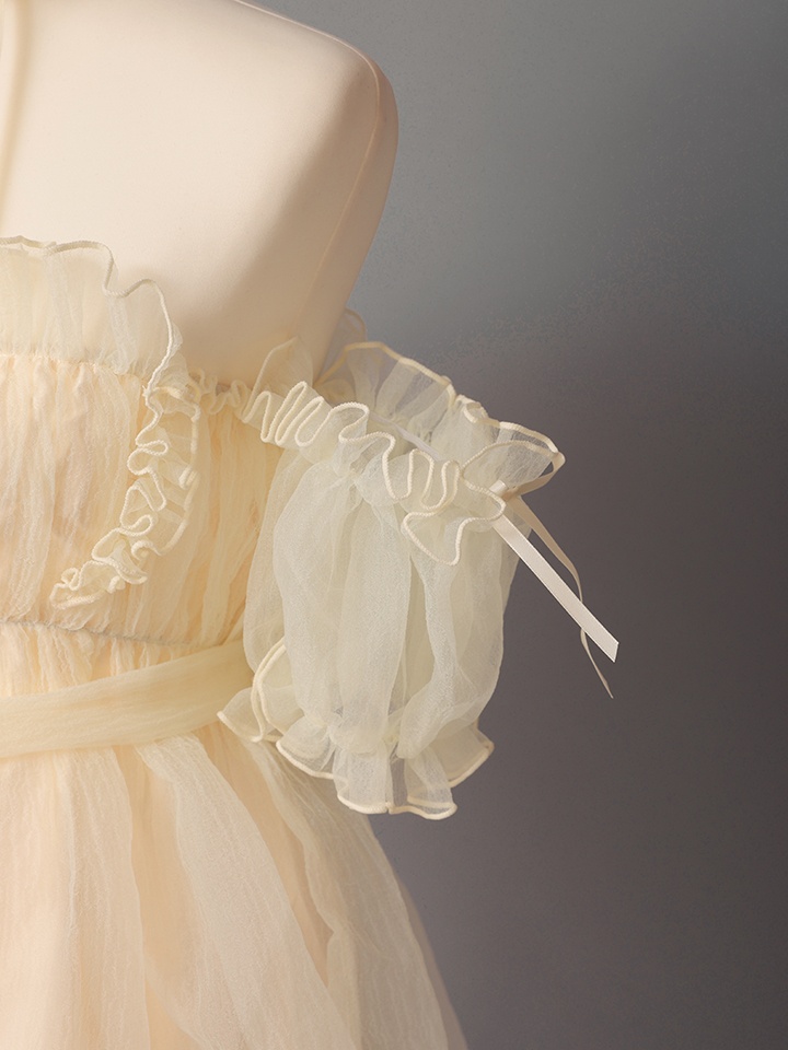 【6点セット】Flower Tulle BUNNY フラワーチュールバニー[アイボリー] vcsbn-23341