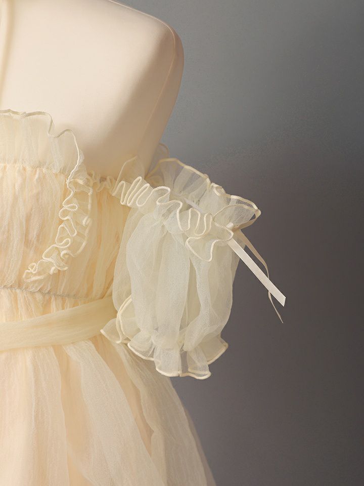 【6点セット】Flower Tulle BUNNY フラワーチュールバニー[アイボリー] vcsbn-23341