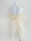 【6点セット】Flower Tulle BUNNY フラワーチュールバニー[アイボリー] vcsbn-23341