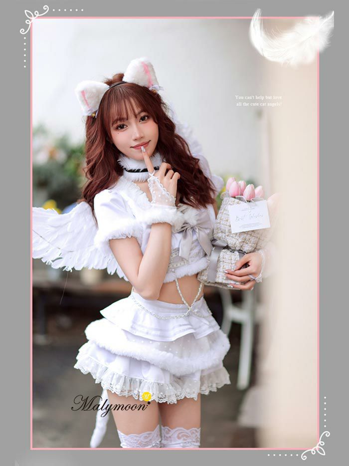 5月中旬入荷予定》【8点セット】Malymoon/マリームーン 猫耳天使