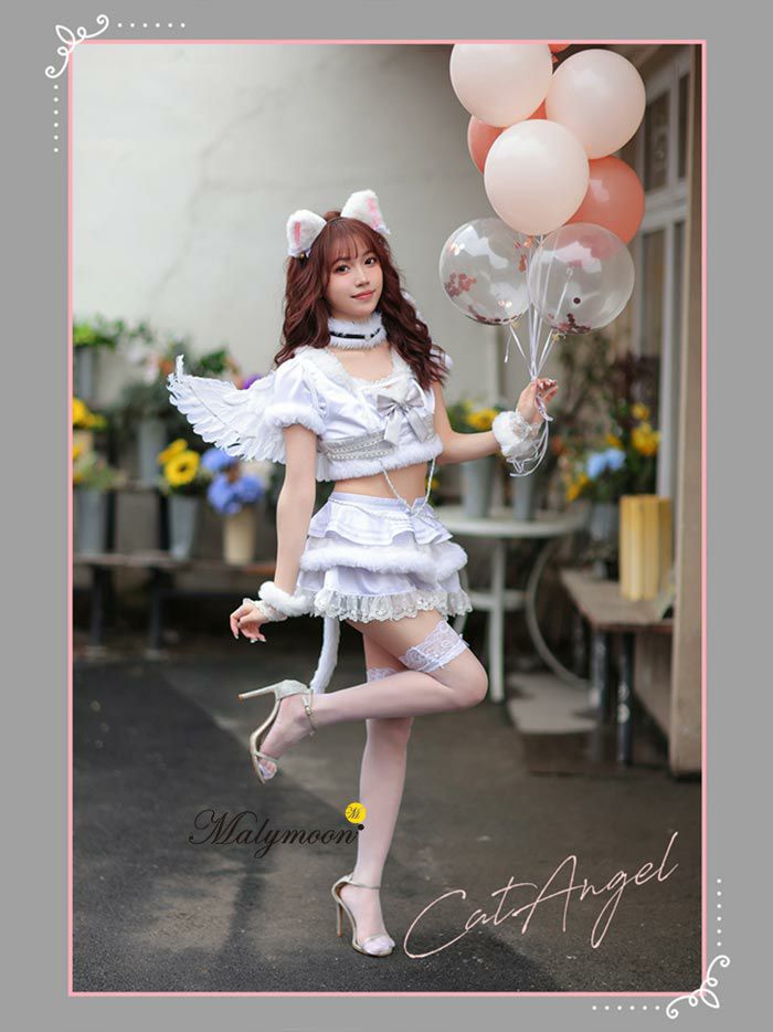 5月中旬入荷予定》【8点セット】Malymoon/マリームーン 猫耳天使