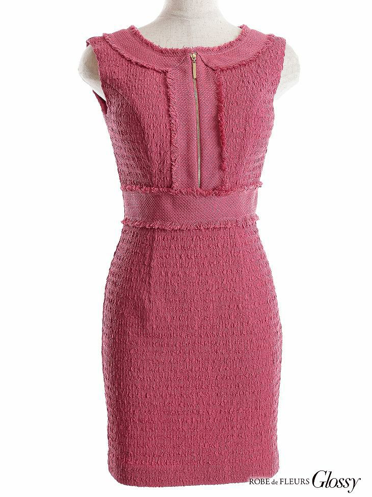 美品 ローブドフルール グロッシー ミニドレス GL2948 GES 美品 ローブドフルール グロッシー ミニドレス GL2948 GES