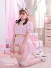  【3点セット】Cheeky Pastel Bunny ピンク vcsbn-10216bu-3