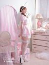  【3点セット】Cheeky Pastel Bunny ピンク vcsbn-10216bu-3