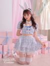 【3点セット】Cheeky Pastel Bunny ブルー vcsbn-10216bu-4