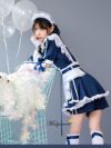 【5点セット】Malymoon マリーンムーン ミッドブルージャージメイド ml9793