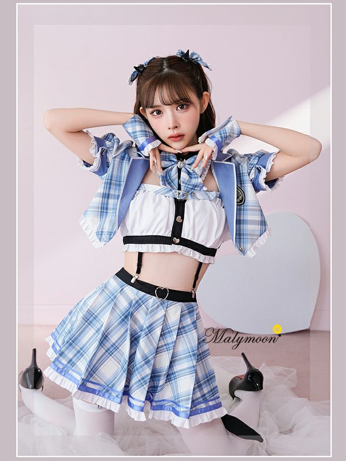 10点セット】Malymoon/マリームーン チェックデビル制服